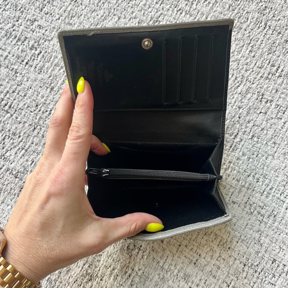 Vivienne Westwood wallet argyle EUC accessories blue and grey medium size - Picture 8 of 16